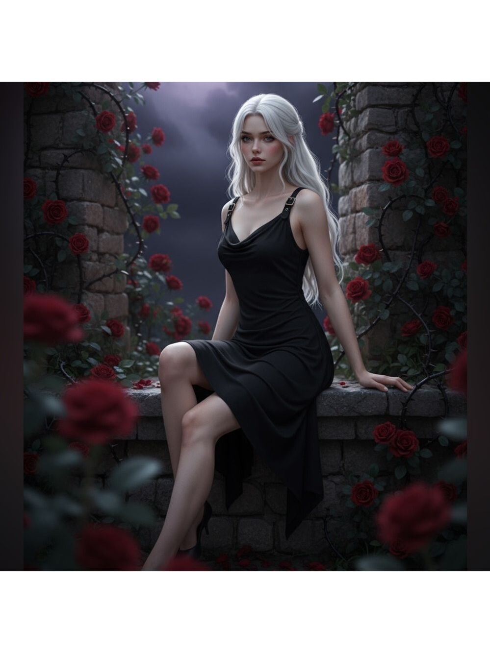 Widow Stubborn Love Mini Dress Black XXS NWT Gothic Handkerchief Hem
